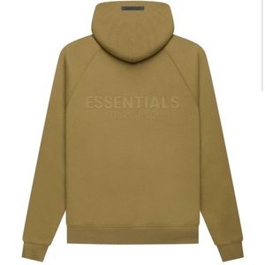 Fear of God Essentials Pullover Hoodie (Amber)